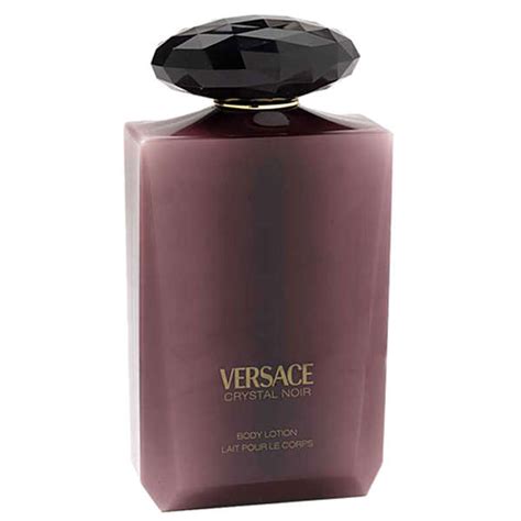 versace pour homme body lotion|Versace crystal noir body lotion.